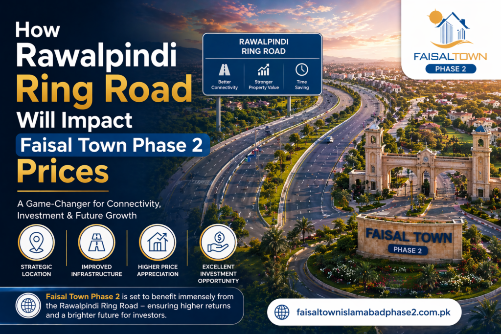 How Rawalpindi Ring Road Will Impact Faisal Town Phase 2 Prices