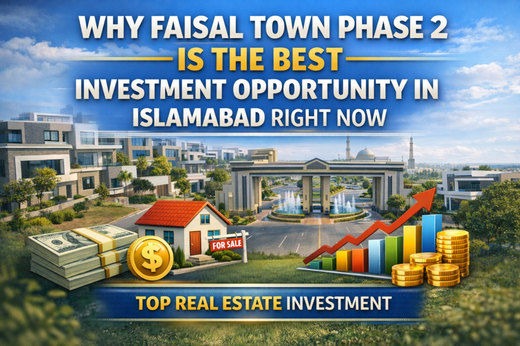 Why Faisal Town Phase 2 is the Best Investment Opportunity in Islamabad Right Now