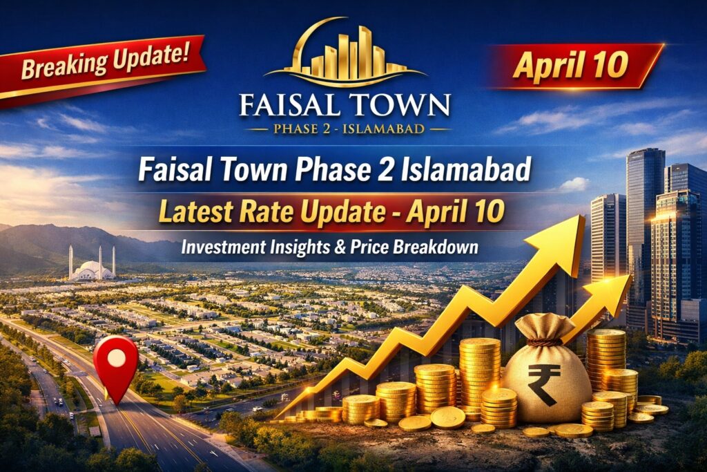 Faisal Town Phase 2 Latest Rate Changes Effective April 10 – Full Breakdown & Insights